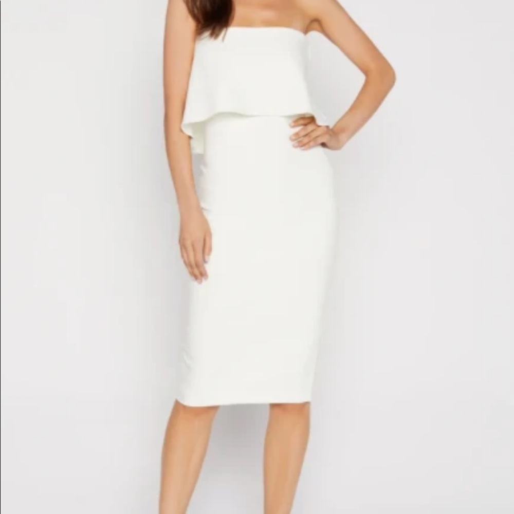 Likely Driggs Strapless Midi Dress Size 00 NWT - Picture 2 of 8